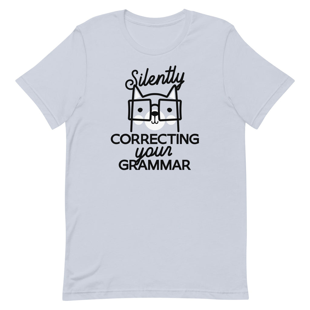 Silently Correcting Your Grammar Men's Signature Tee
