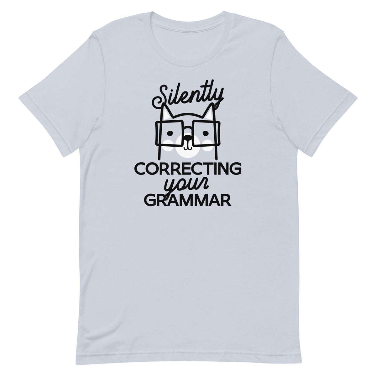 Silently Correcting Your Grammar Men's Signature Tee