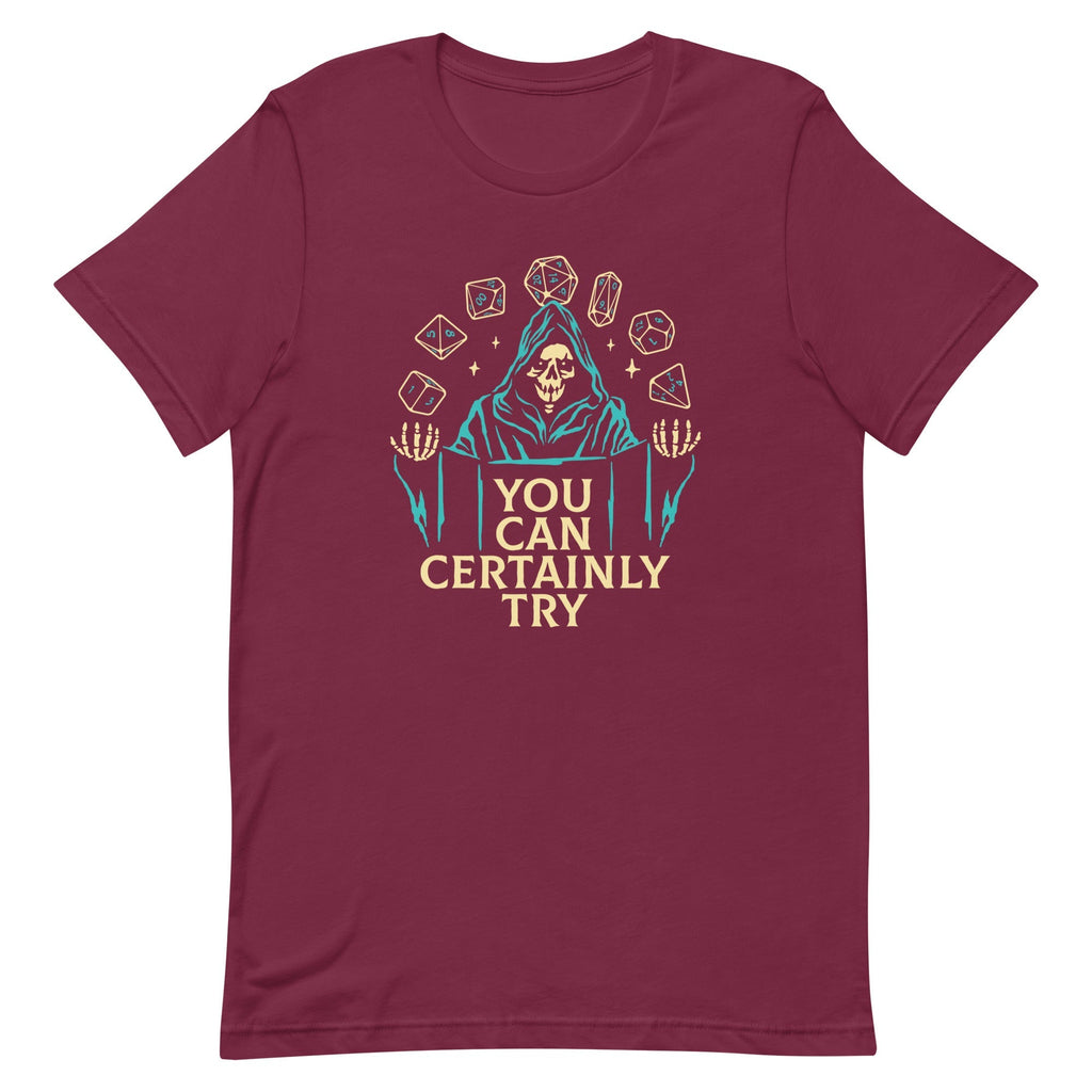 You Can Certainly Try Men's Signature Tee