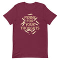 Penne For Your Thoughts Men's Signature Tee