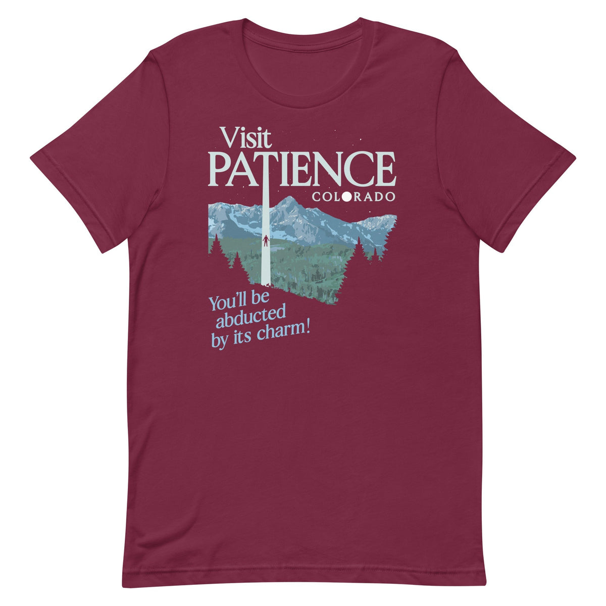 Visit Patience Colorado Men's Signature Tee