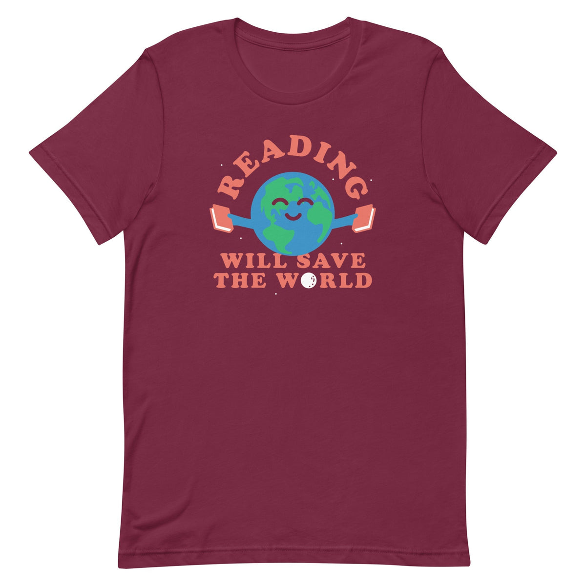 Reading Will Save The World Men's Signature Tee