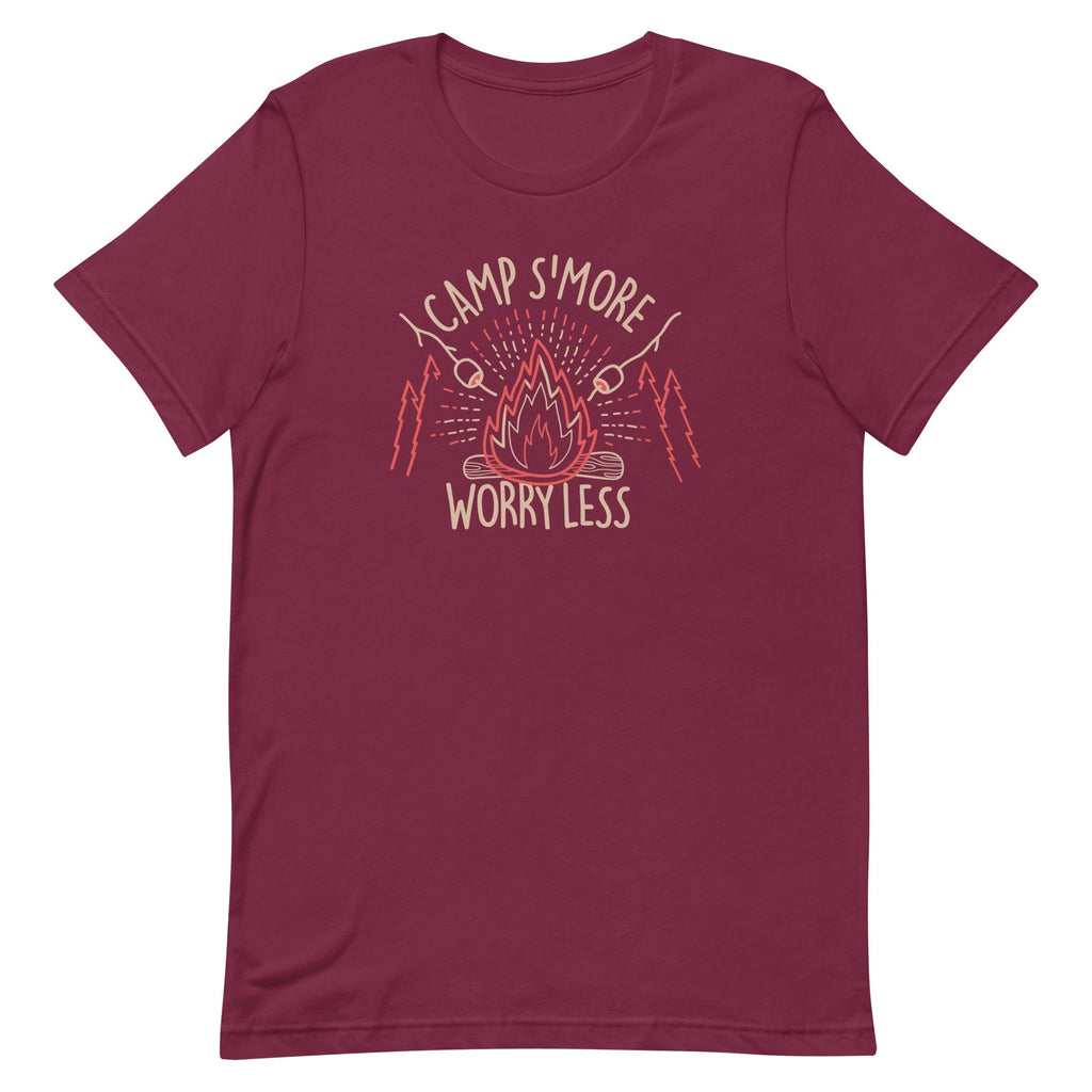 Camp S'more Worry Less Men's Signature Tee