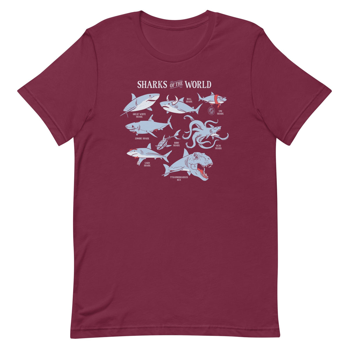 Sharks Of The World Men's Signature Tee