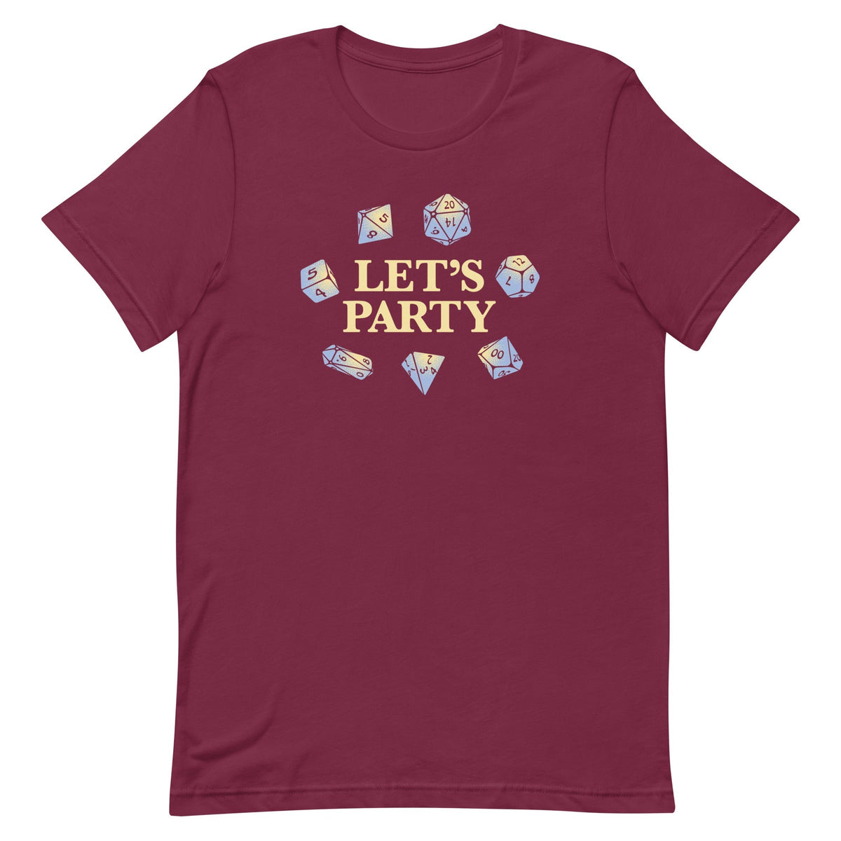 Let's Party Dice Men's Signature Tee
