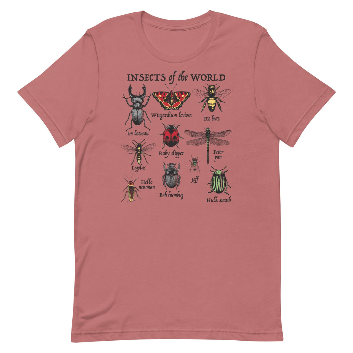 Insects Of The World Men's Signature Tee