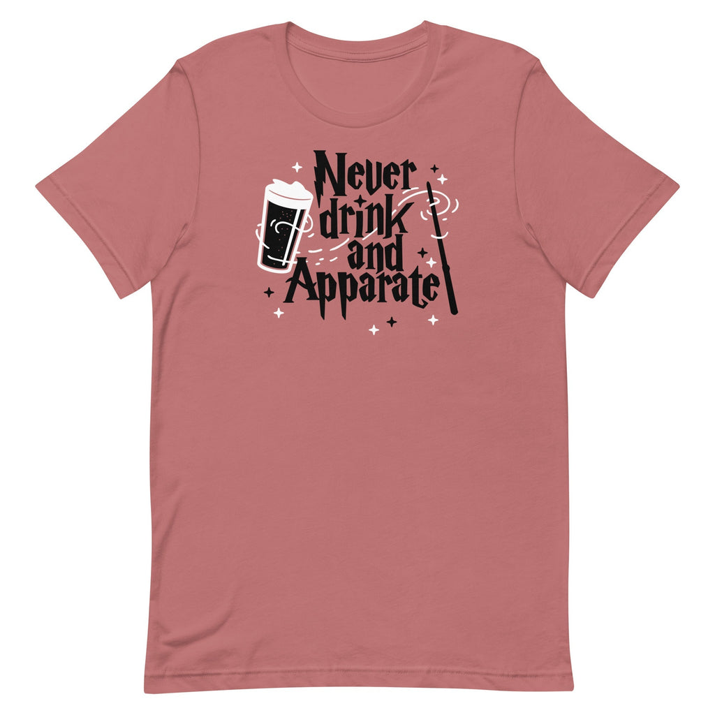 Never Drink And Apparate Men's Signature Tee