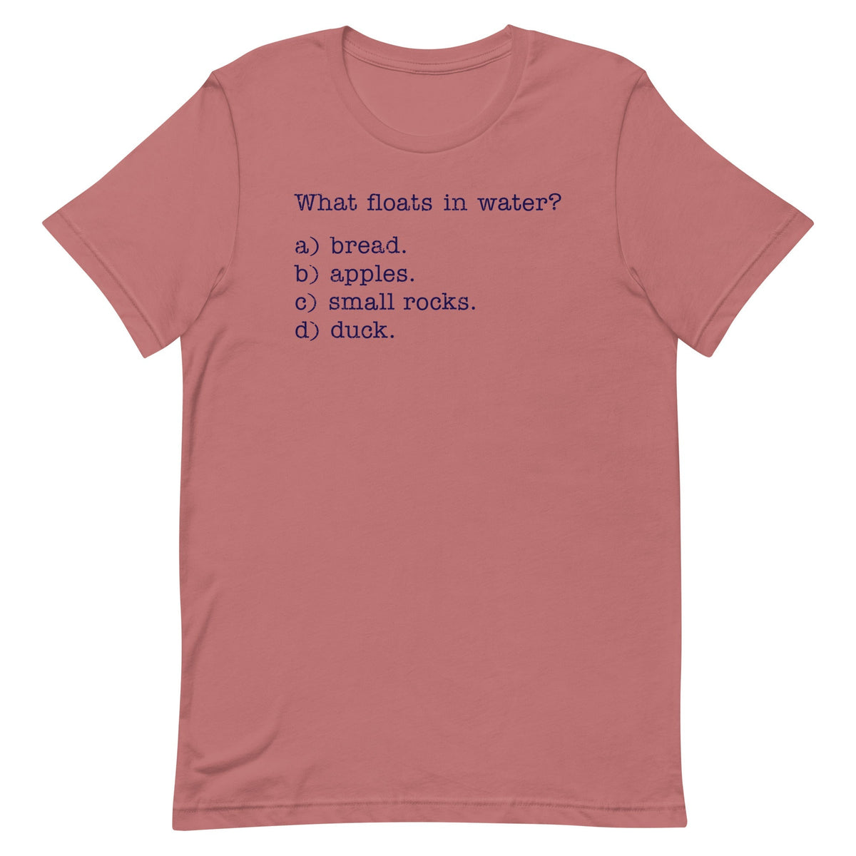 What Floats In Water? Men's Signature Tee