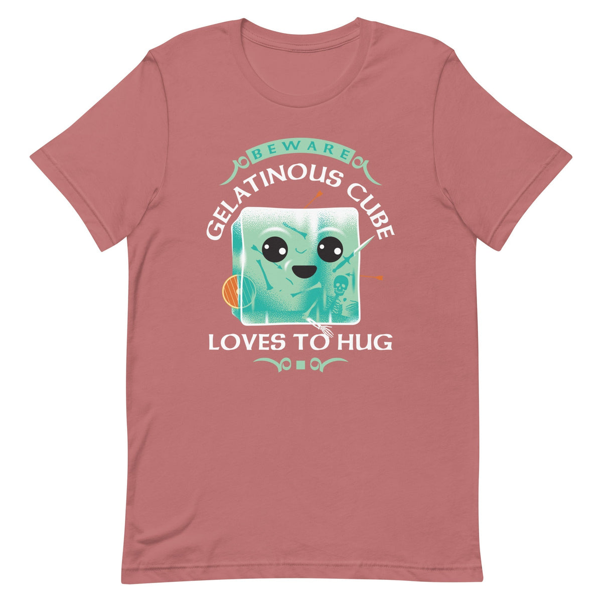 Gelatinous Cube Loves To Hug Men's Signature Tee