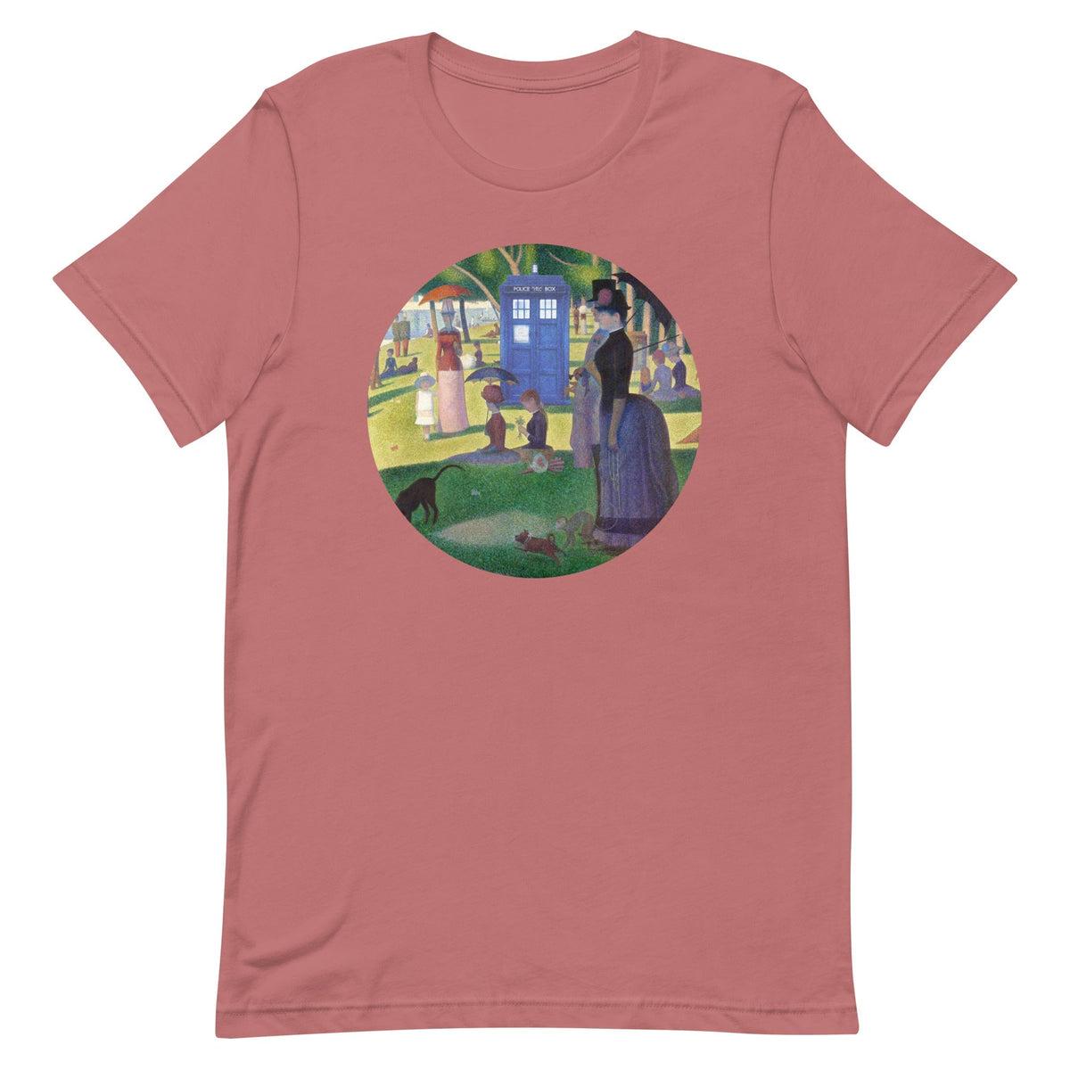 Tardis On La Grande Men's Signature Tee