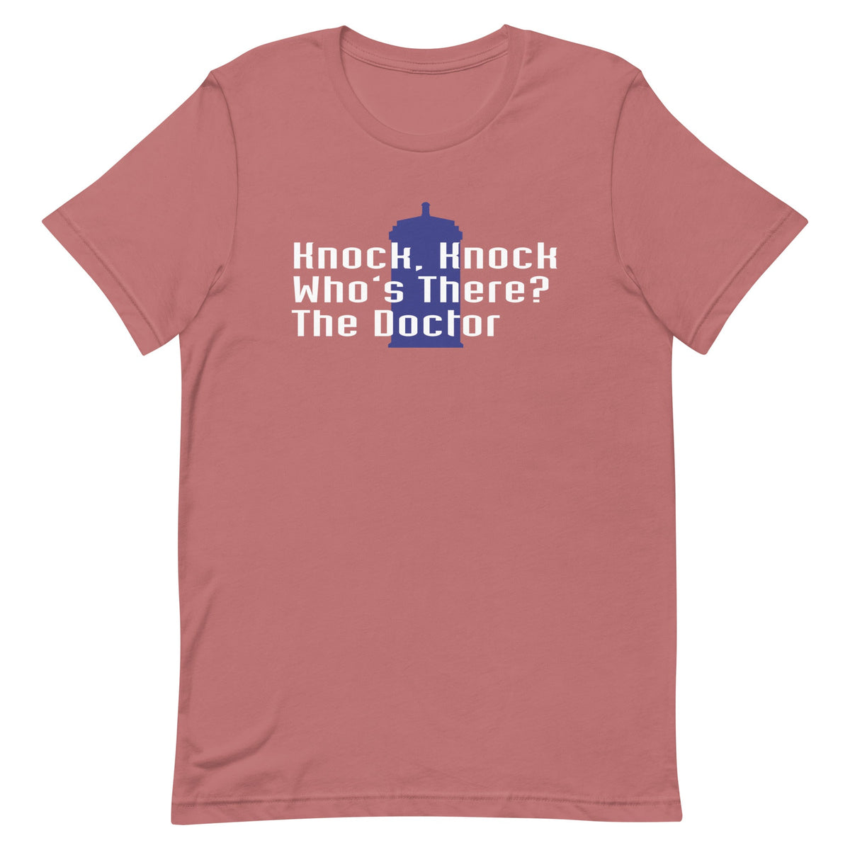 Knock Knock! Who's There? The Doctor Men's Signature Tee