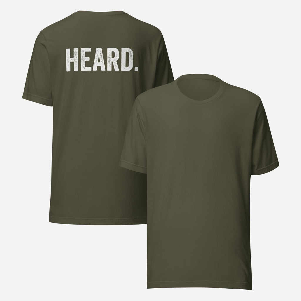Heard Chef Back Print Unisex Tee