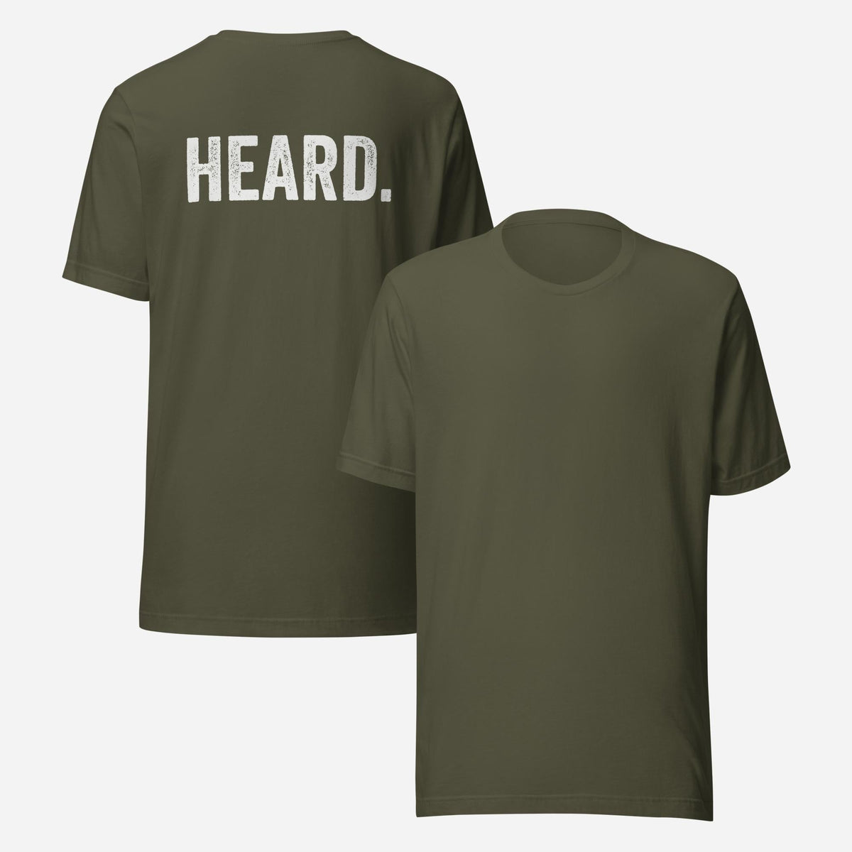 Heard Chef Back Print Unisex Tee
