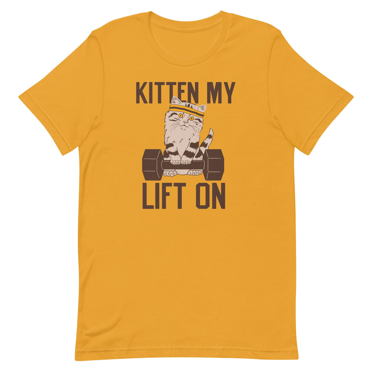 Kitten My Lift On Men's Signature Tee