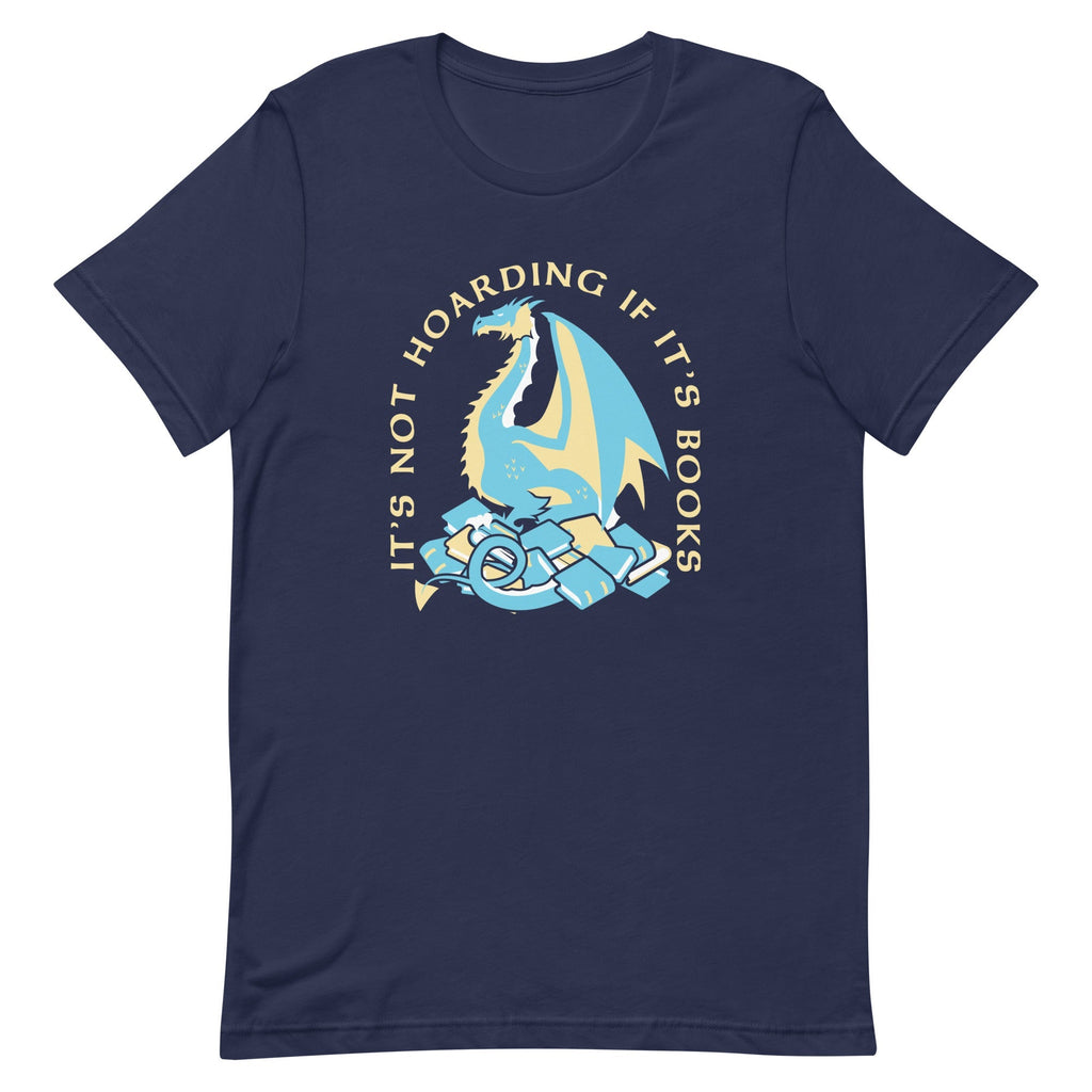It's Not Hoarding If It's Books Men's Signature Tee