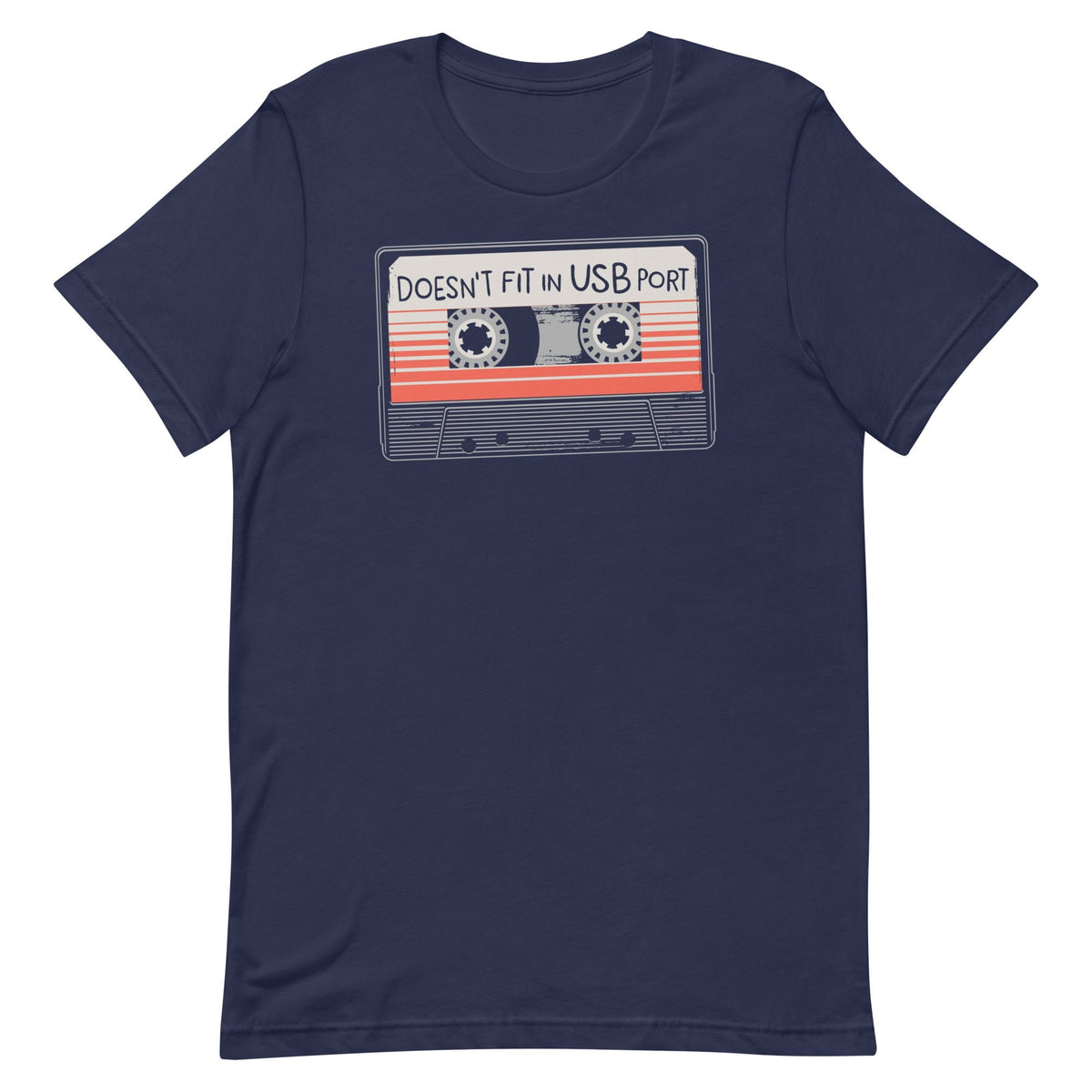 Doesn't Fit In USB Port Men's Signature Tee