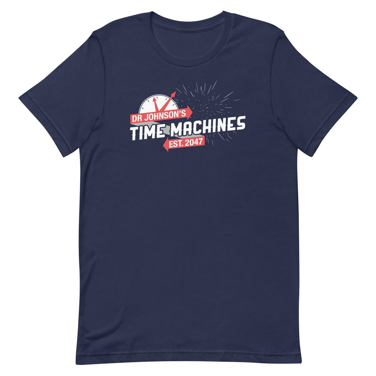 Dr Johnson's Time Machines Men's Signature Tee