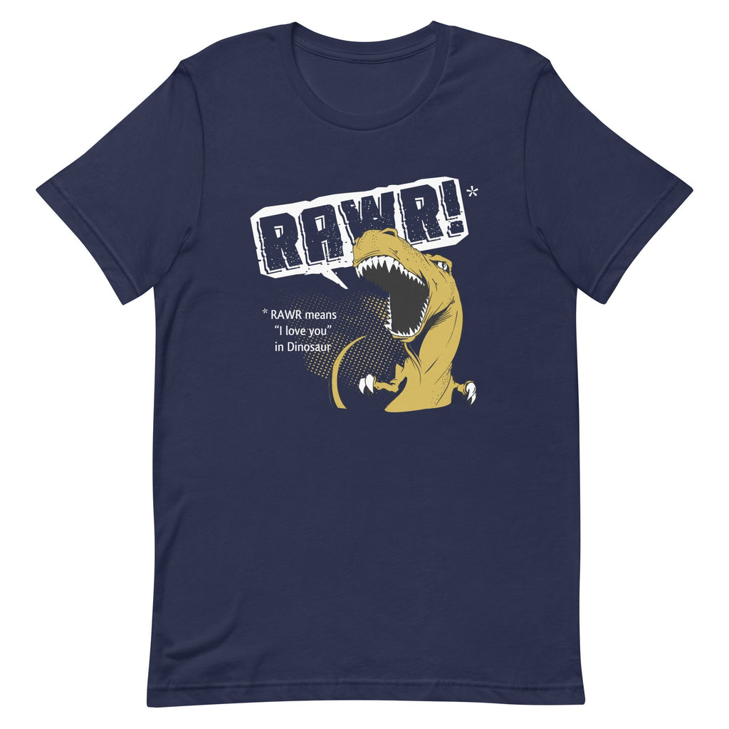 Rawr Means I Love You Men's Signature Tee