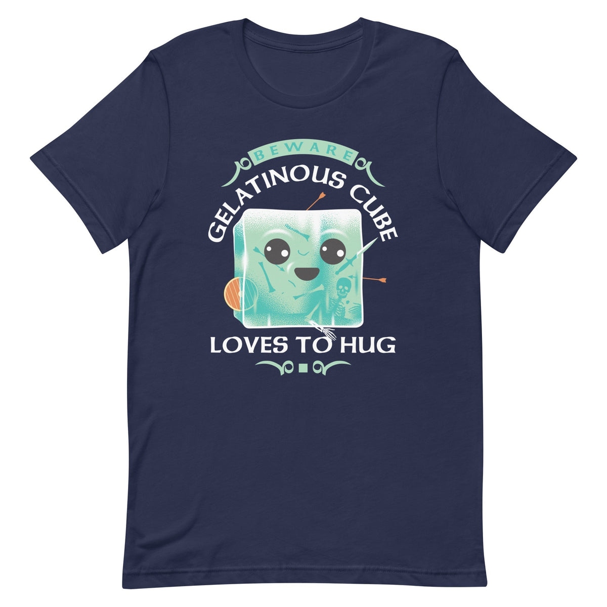 Gelatinous Cube Loves To Hug Men's Signature Tee