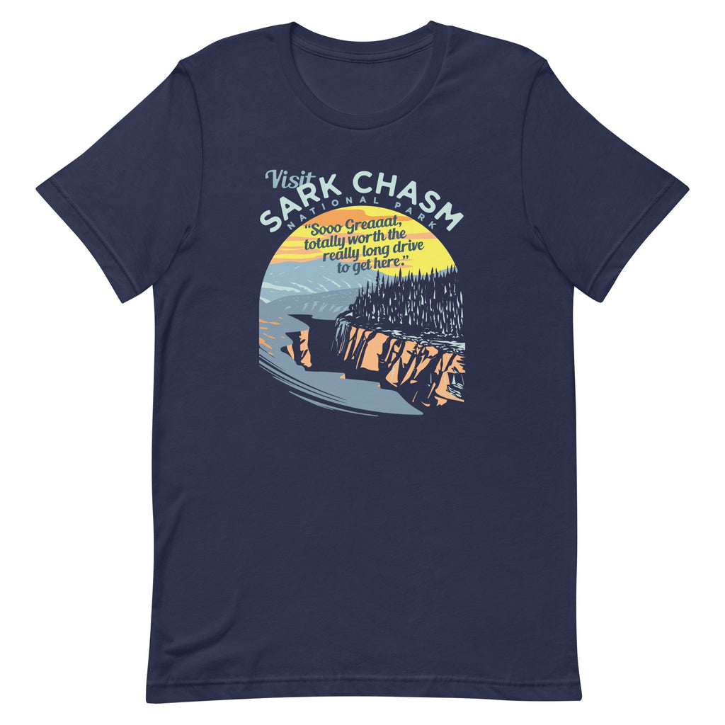 Visit Sark Chasm Men's Signature Tee