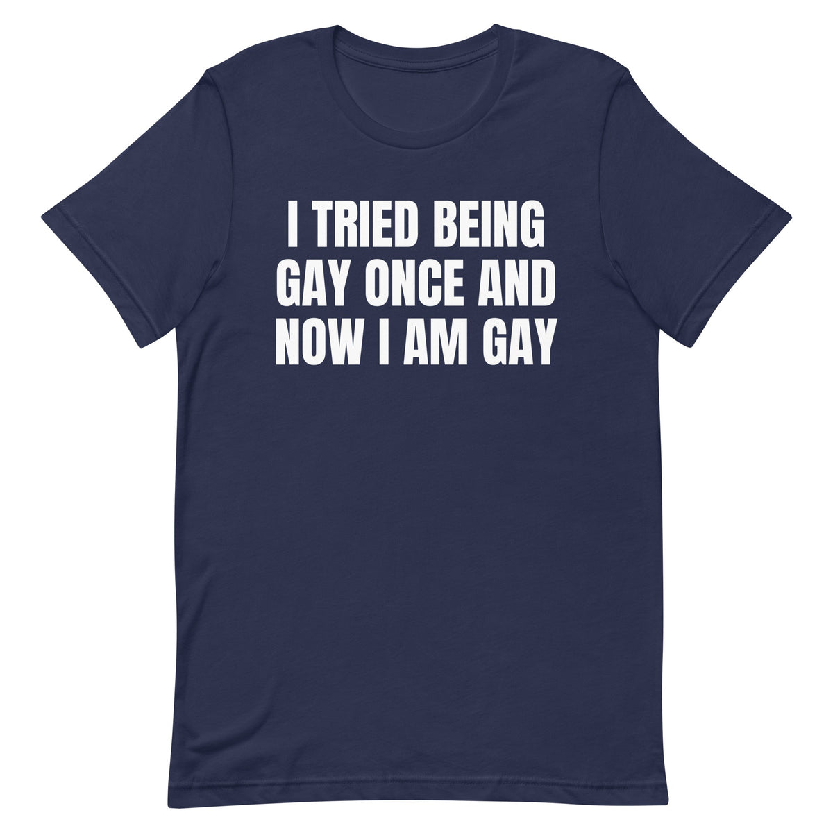 I Tried Being Gay Once Unisex