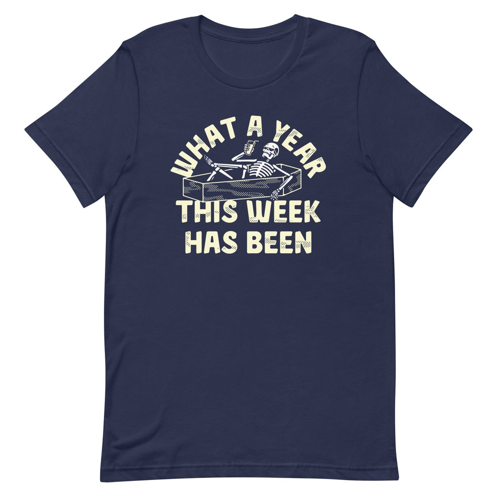 What A Year This Week Has Been Men's Signature Tee