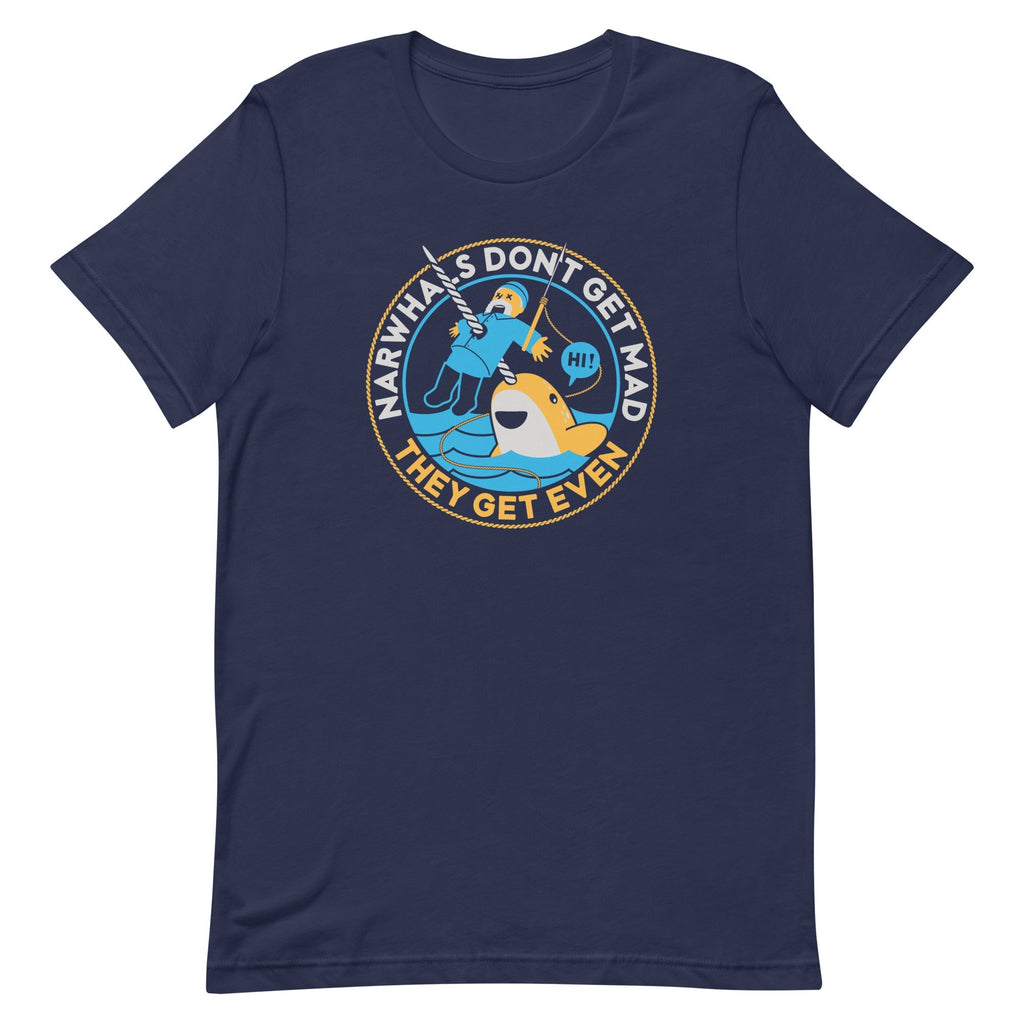 Narwhals Don't Get Mad Men's Signature Tee