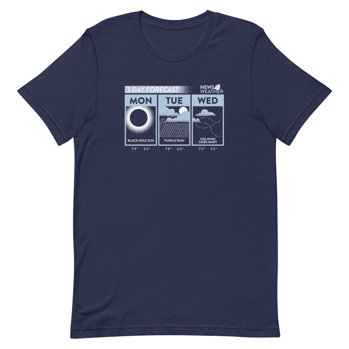 3 Day Forecast Men's Signature Tee