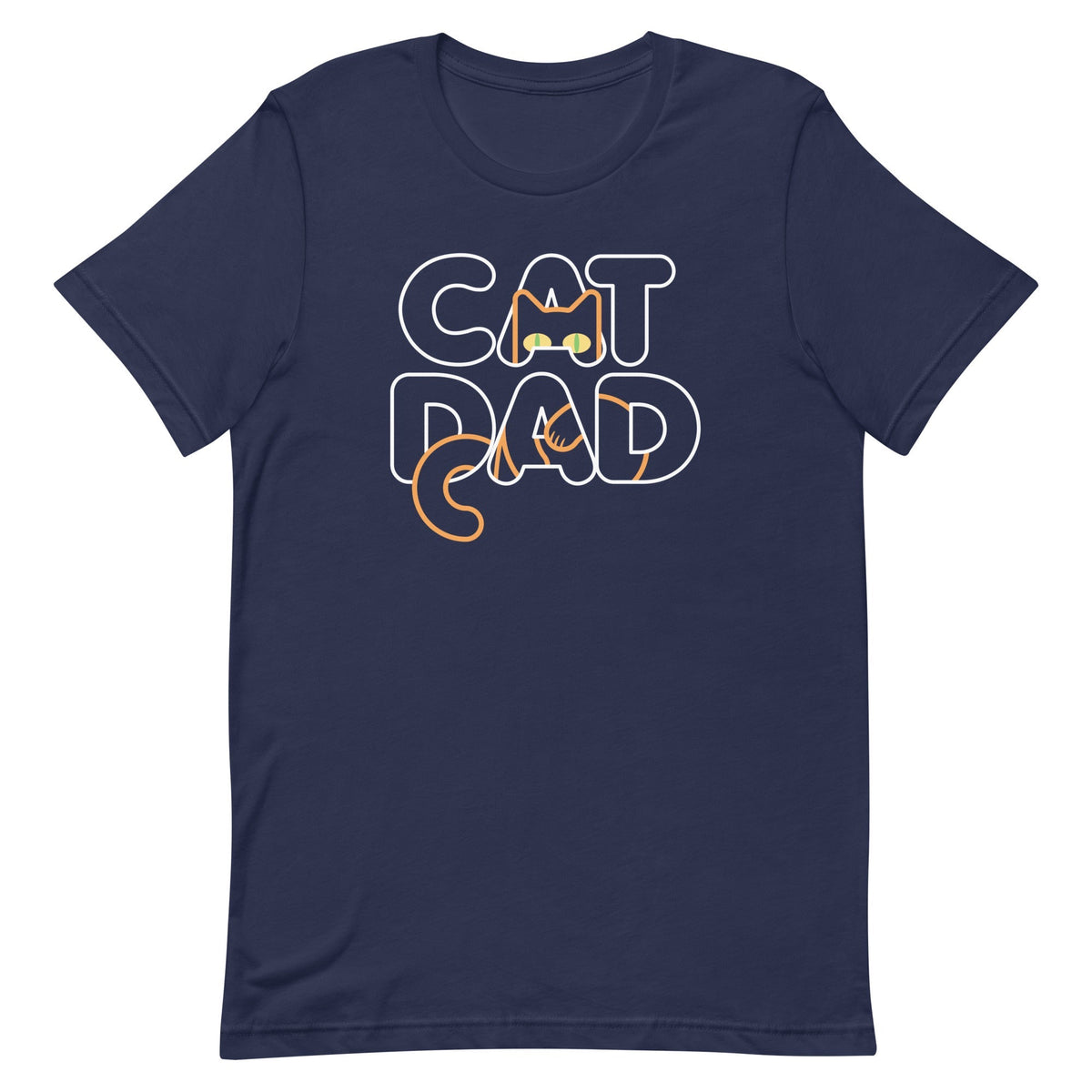 Cat Dad Men's Signature Tee