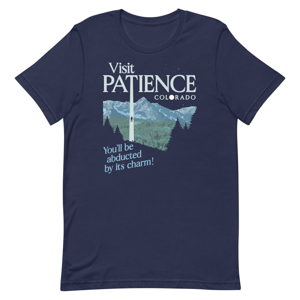 Visit Patience Colorado Men's Signature Tee