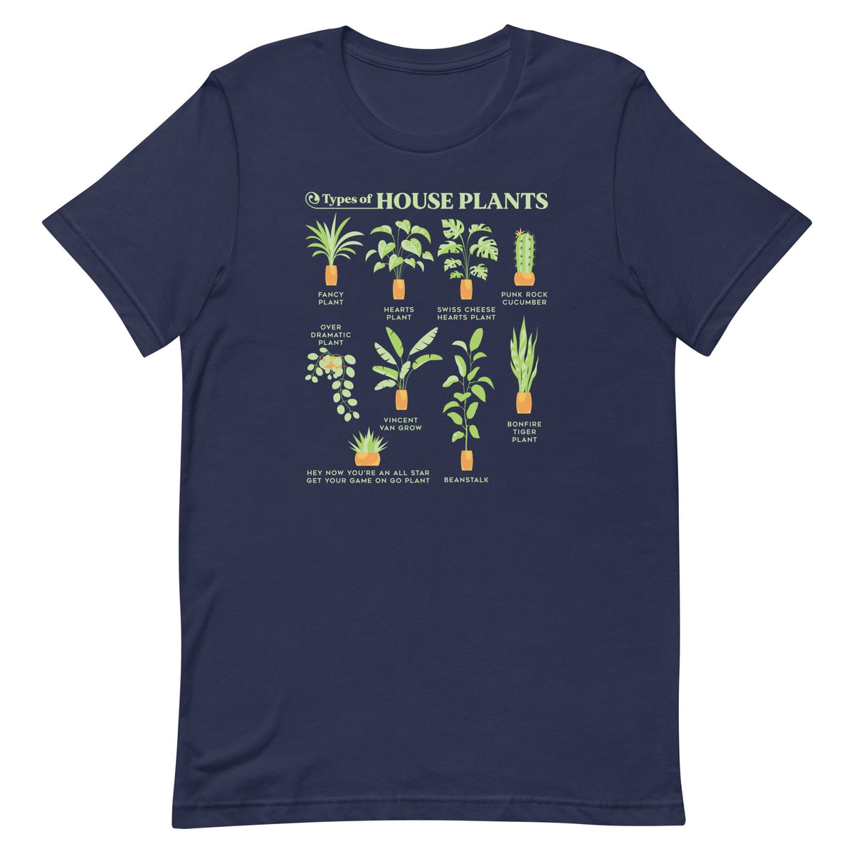 Types Of House Plants Men's Signature Tee