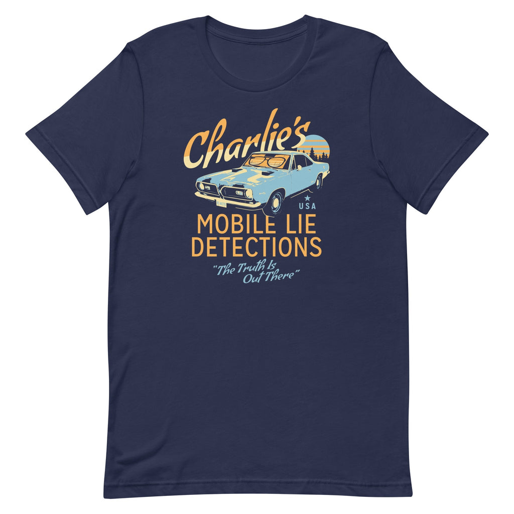 Charlie's Mobile Lie Detection Men's Signature Tee