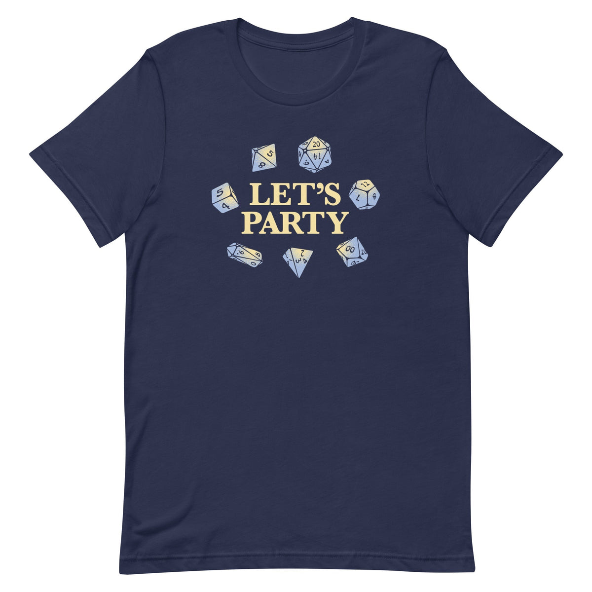 Let's Party Dice Men's Signature Tee