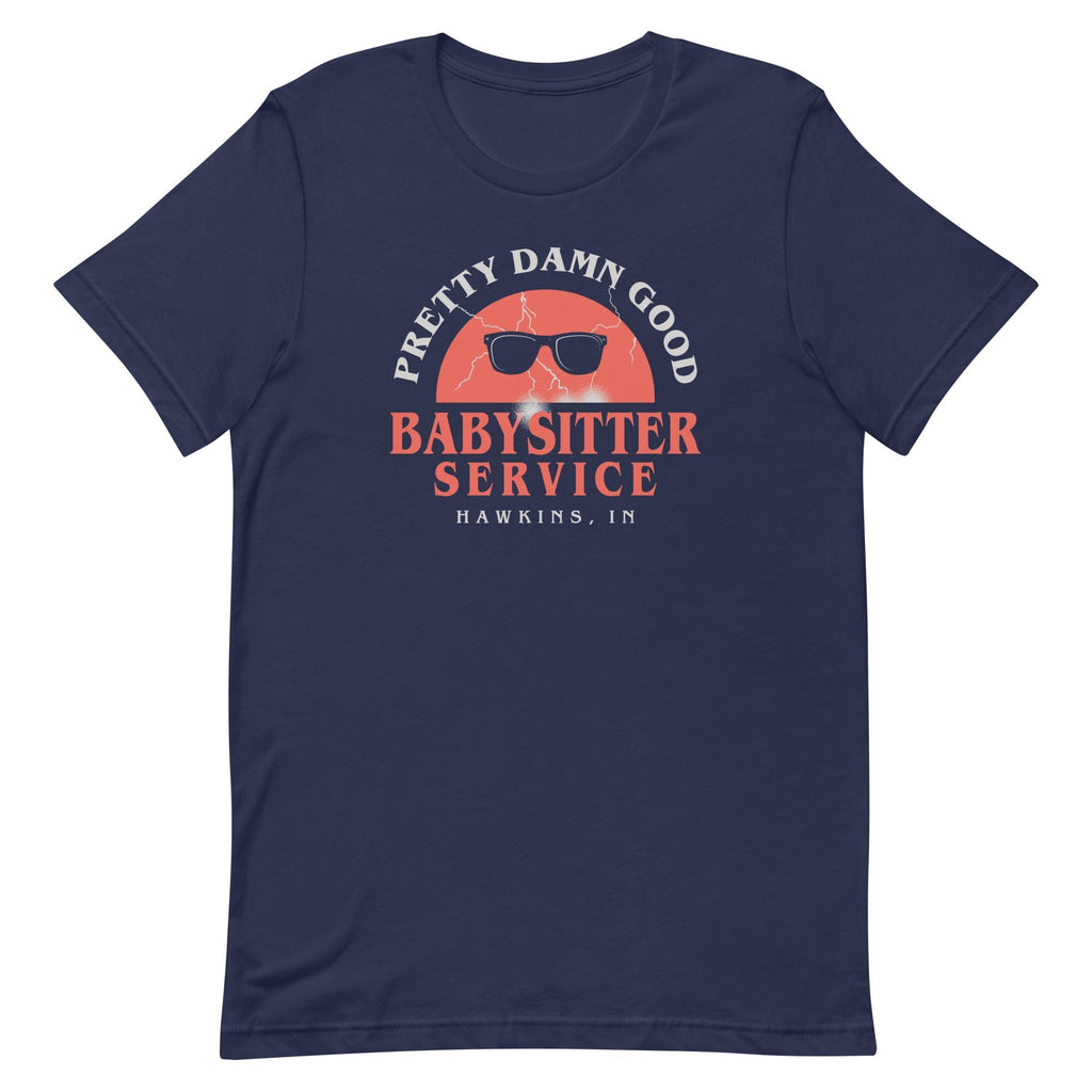 Pretty Damn Good Babysitter Service Men's Signature Tee