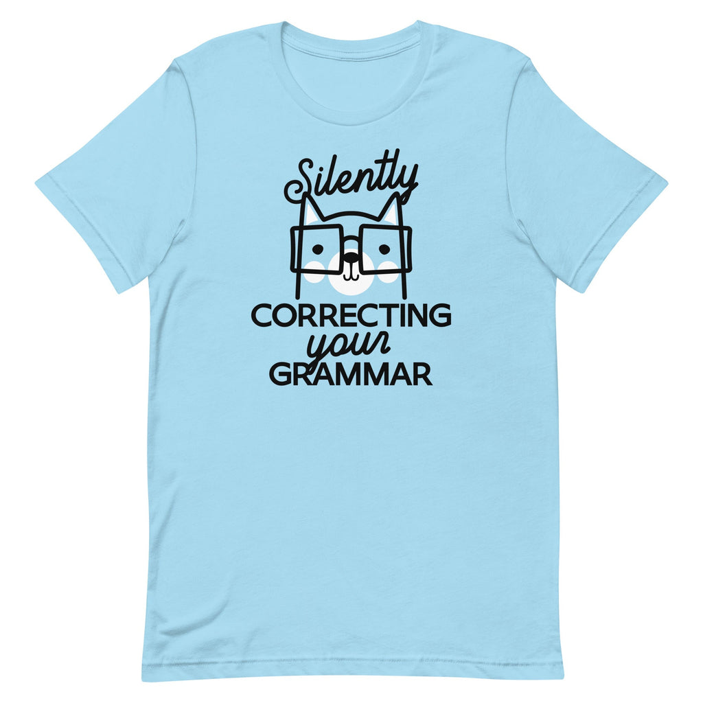 Silently Correcting Your Grammar Men's Signature Tee