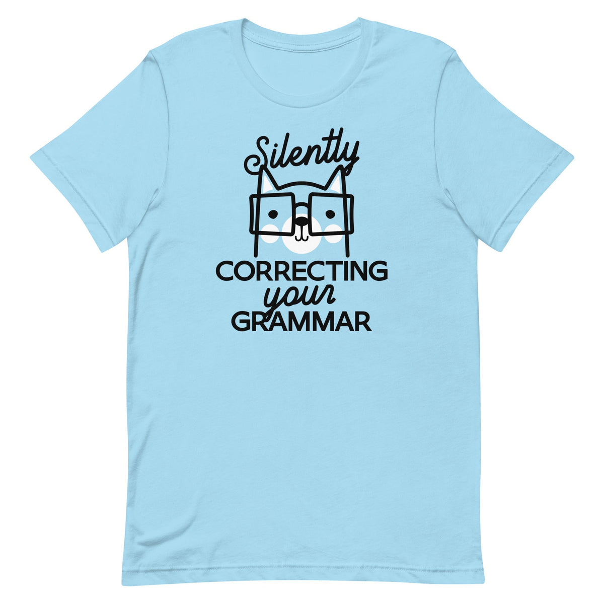 Silently Correcting Your Grammar Men's Signature Tee
