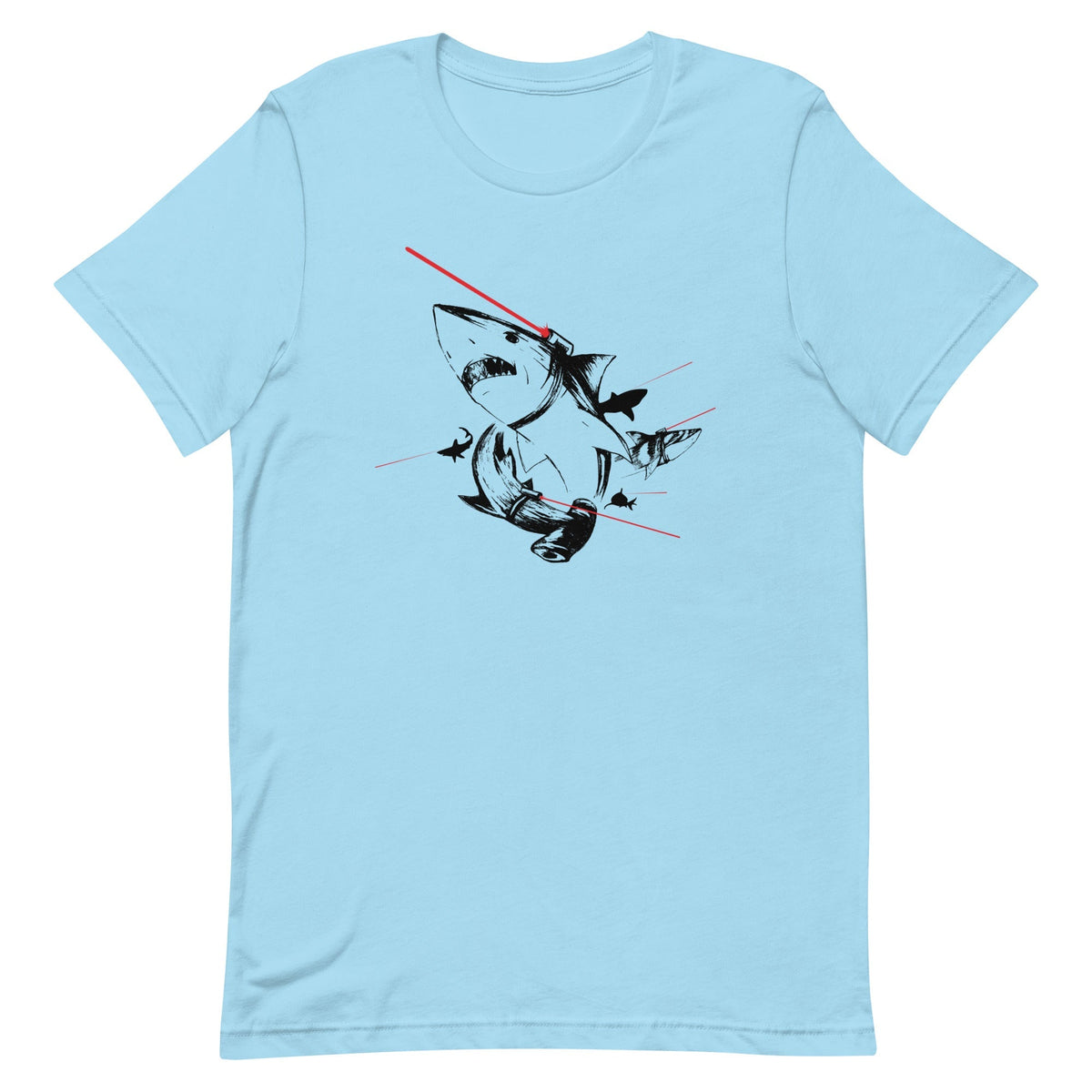 Sharks With Lasers Men's Signature Tee
