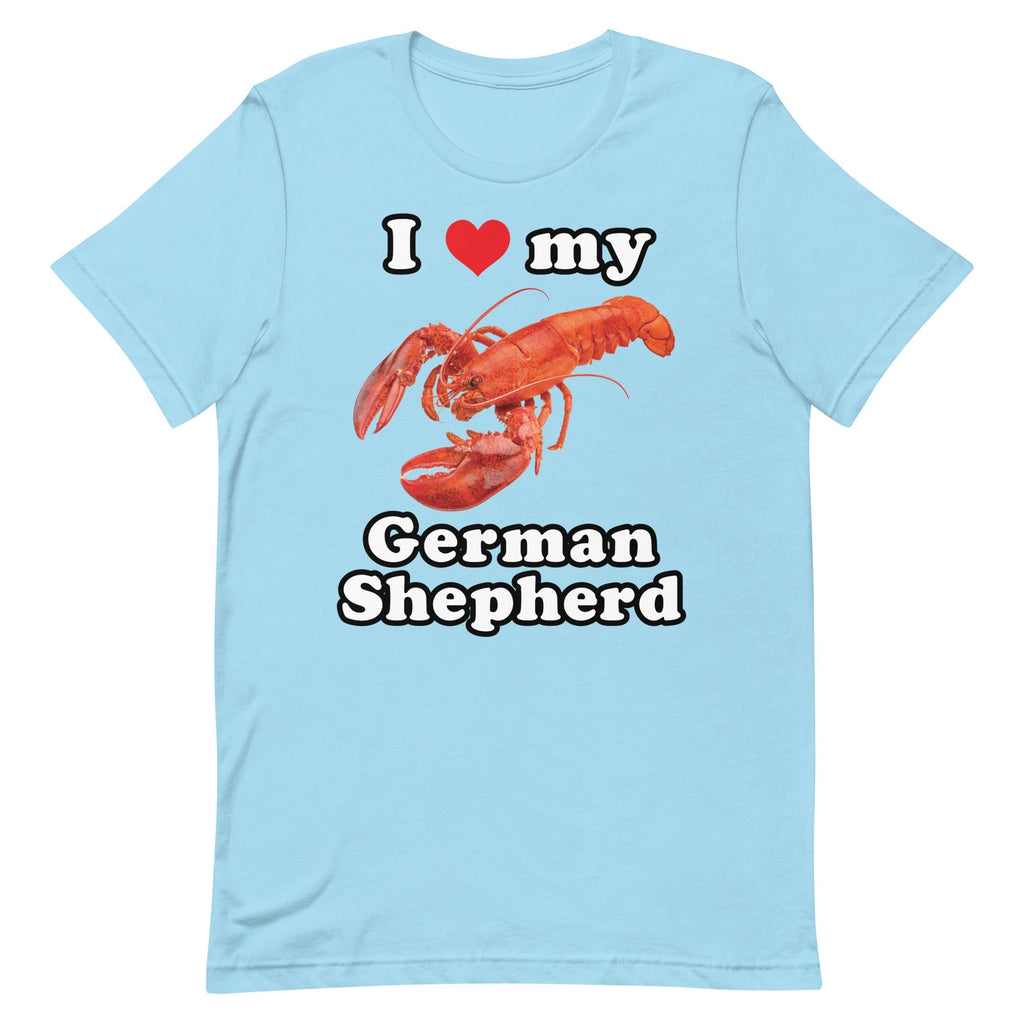 I Love My German Shepherd (Lobster) Unisex