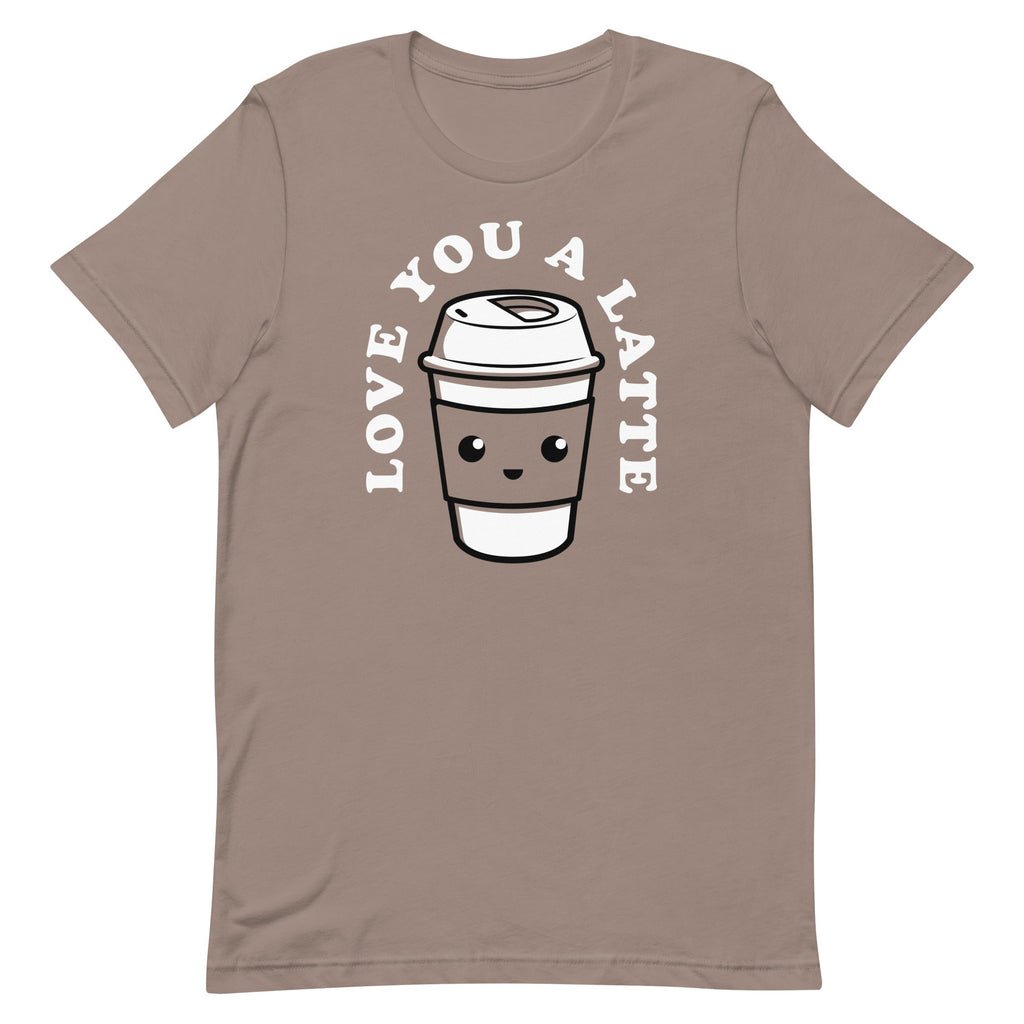 Love You A Latte Men's Signature Tee