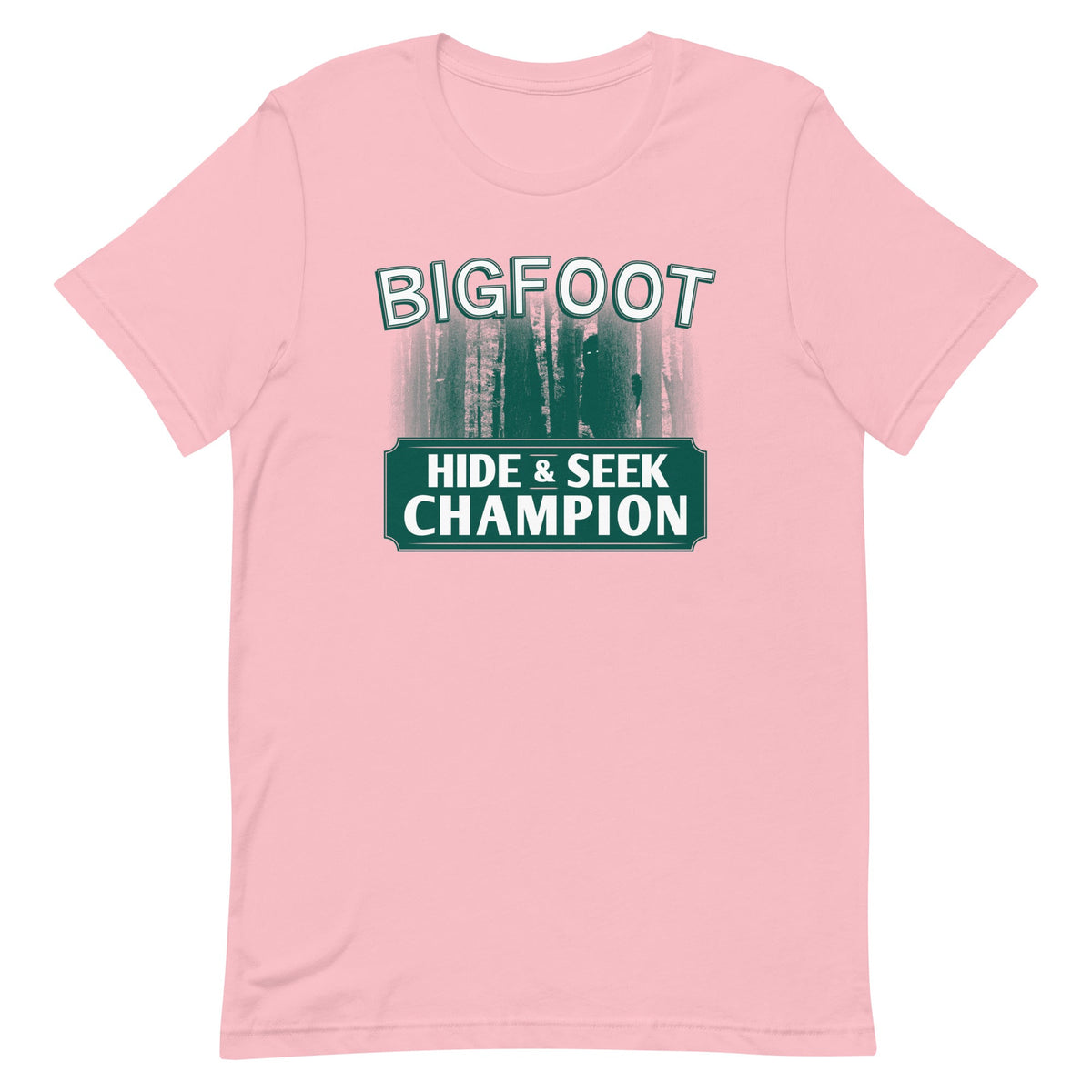 Bigfoot Hide And Seek Champion Men's Signature Tee