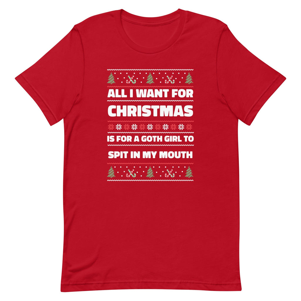 All I Want For Christmas is a Goth Girl Unisex