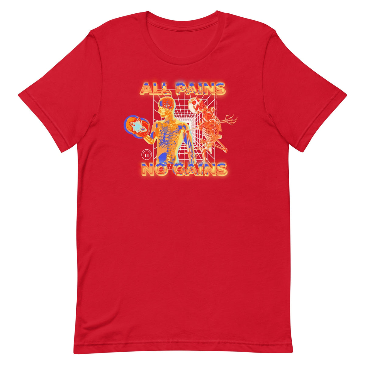 All Pains No Gains (Skeleton) Unisex
