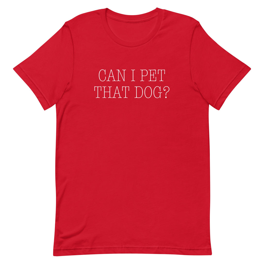 Can I Pet That Dog? Men's Signature Tee