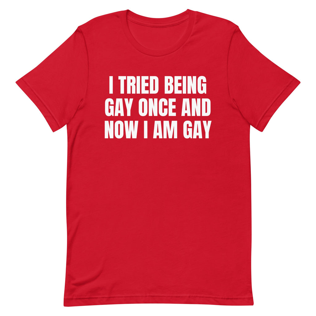 I Tried Being Gay Once Unisex