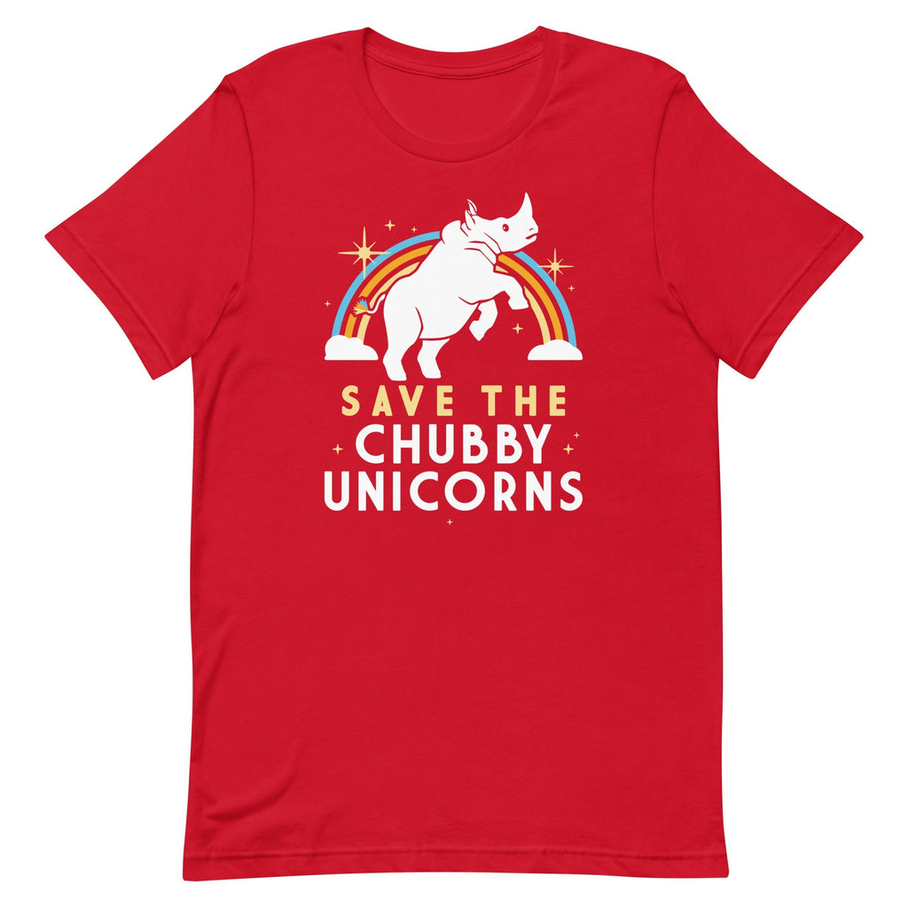 Save The Chubby Unicorns Men's Signature Tee