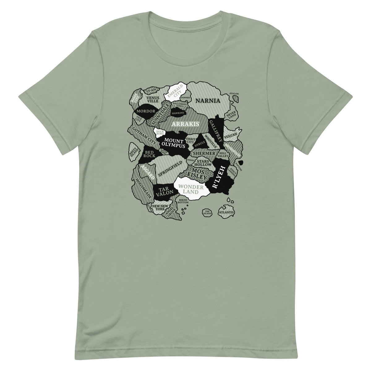 World Map Men's Signature Tee