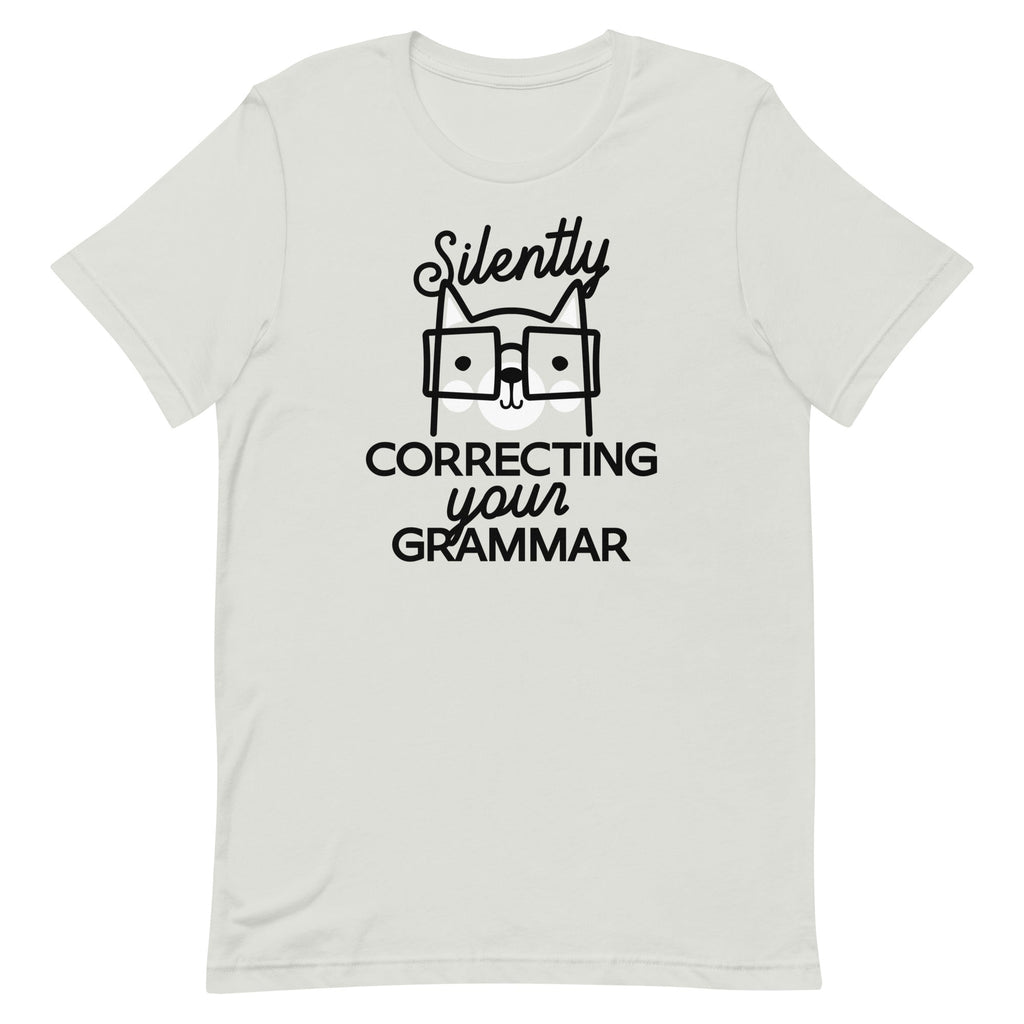 Silently Correcting Your Grammar Men's Signature Tee