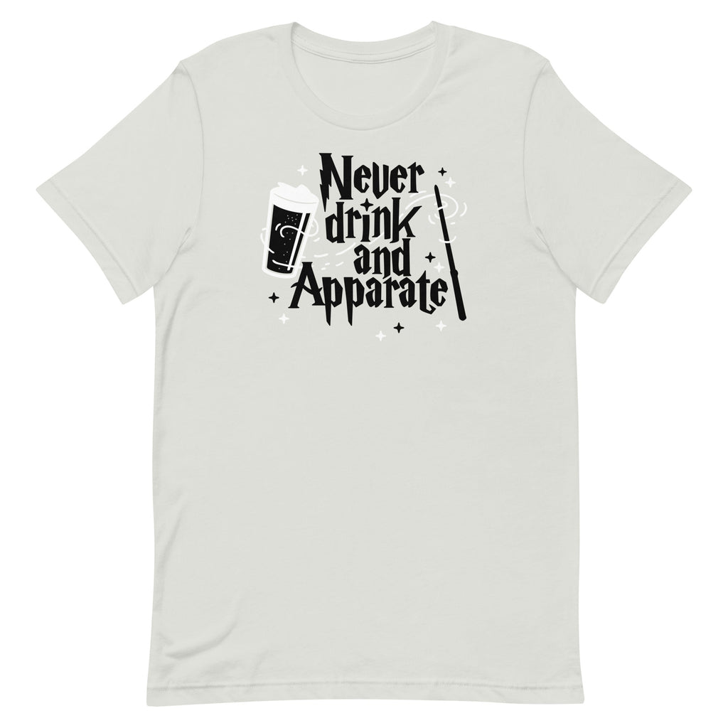 Never Drink And Apparate Men's Signature Tee