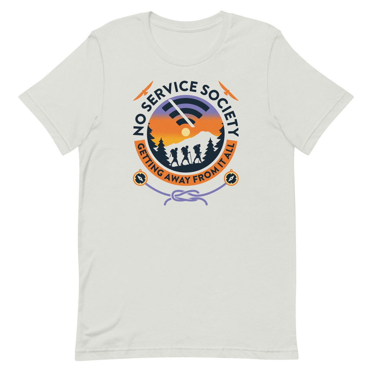 No Service Society Men's Signature Tee