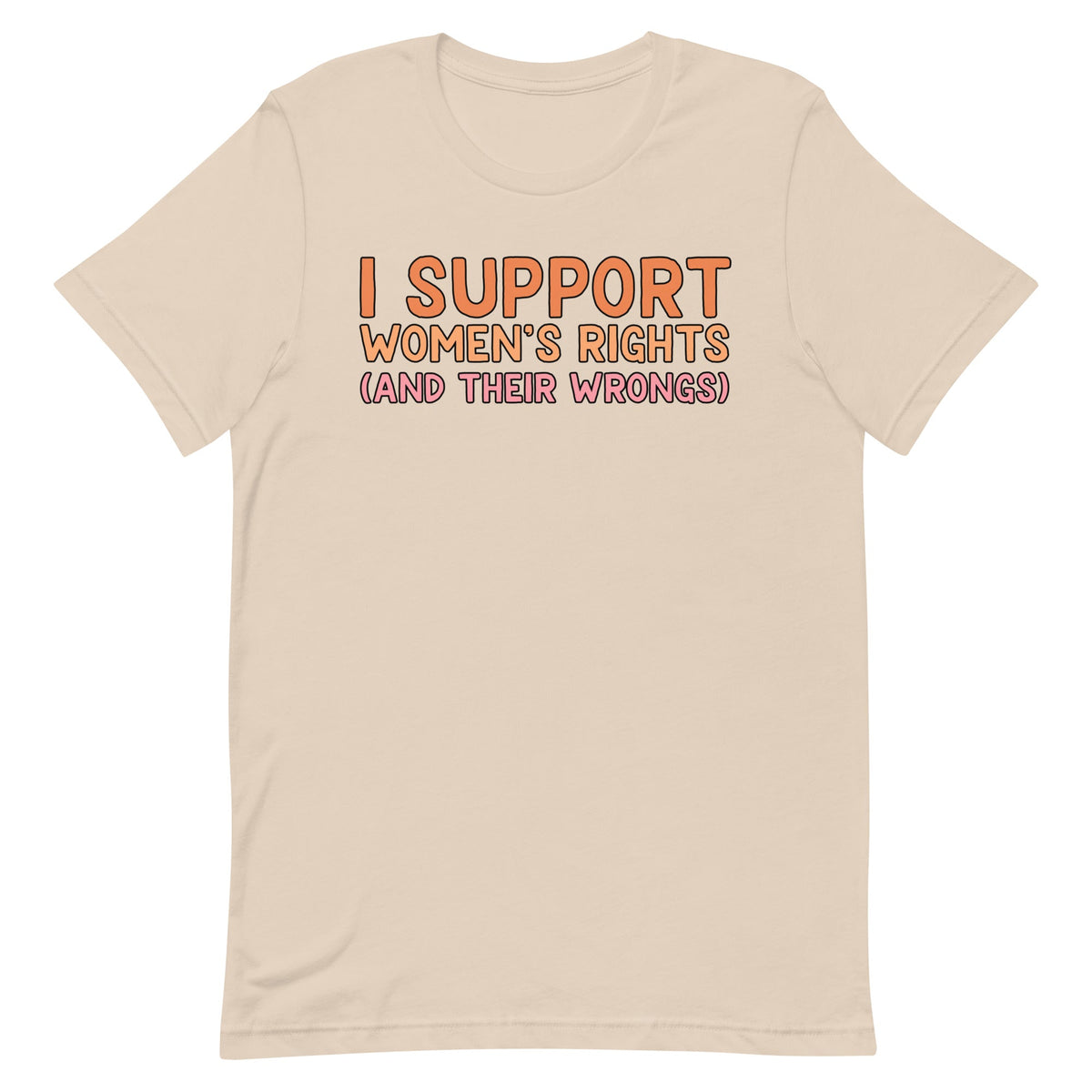 I Support Women's Rights (and Wrongs) Unisex V1